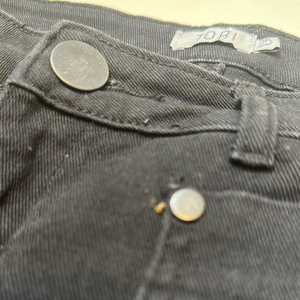 Ultra Low Rise Flared Jeans - Picture 8 of 12